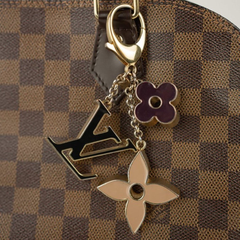 Louis Vuitton Fleur de Monogram Dore Bag Charm